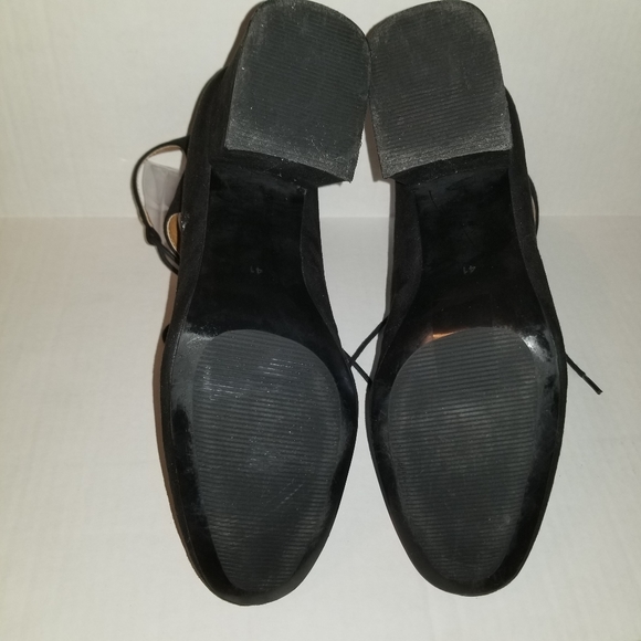 Block Heel Lace Up Shoes Size 9.5 - Picture 9 of 15